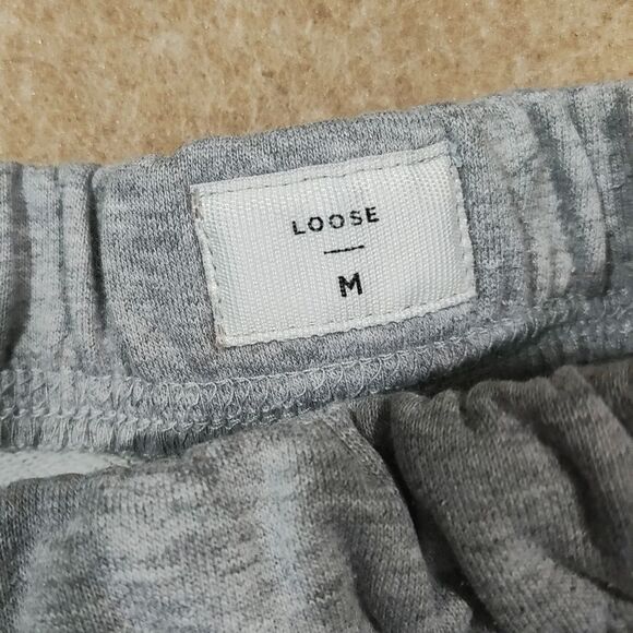 Pacsun Men's Gray Fleece Casual Loose Fit Shorts #5 - Picture 4 of 6